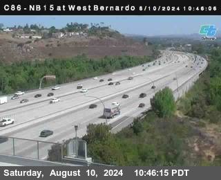 NB 15 at West Bernardo Dr./ Pomerdo