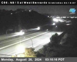 NB 15 at West Bernardo Dr./ Pomerdo