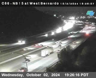 NB 15 at West Bernardo Dr./ Pomerdo