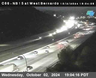 NB 15 at West Bernardo Dr./ Pomerdo