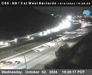 NB 15 at West Bernardo Dr./ Pomerdo