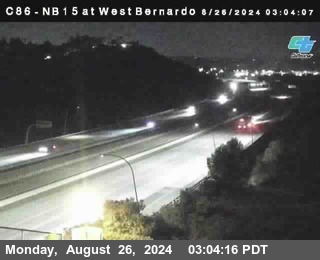 NB 15 at West Bernardo Dr./ Pomerdo