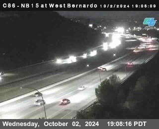 NB 15 at West Bernardo Dr./ Pomerdo