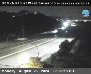 NB 15 at West Bernardo Dr./ Pomerdo