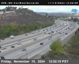 NB 15 at West Bernardo Dr./ Pomerdo