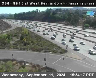 NB 15 at West Bernardo Dr./ Pomerdo