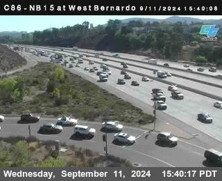 NB 15 at West Bernardo Dr./ Pomerdo