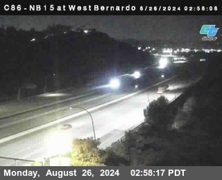 NB 15 at West Bernardo Dr./ Pomerdo