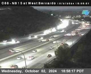 NB 15 at West Bernardo Dr./ Pomerdo