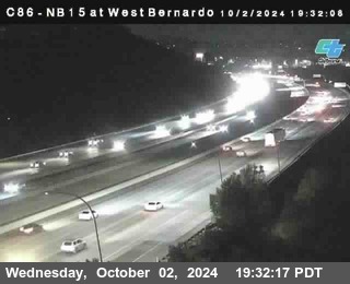 NB 15 at West Bernardo Dr./ Pomerdo