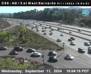 NB 15 at West Bernardo Dr./ Pomerdo