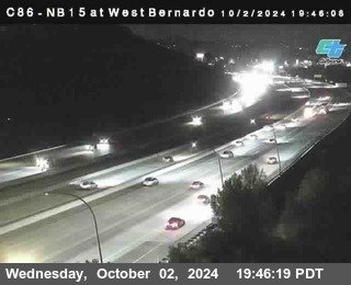 NB 15 at West Bernardo Dr./ Pomerdo