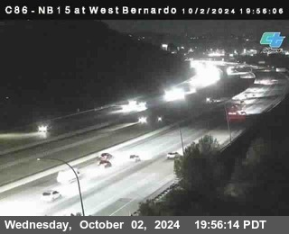 NB 15 at West Bernardo Dr./ Pomerdo