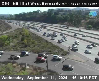 NB 15 at West Bernardo Dr./ Pomerdo