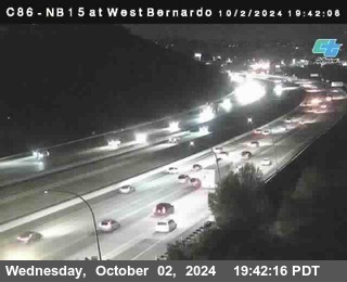 NB 15 at West Bernardo Dr./ Pomerdo