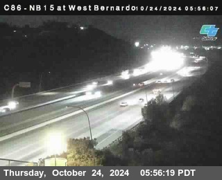 NB 15 at West Bernardo Dr./ Pomerdo