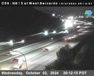 NB 15 at West Bernardo Dr./ Pomerdo