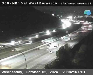 NB 15 at West Bernardo Dr./ Pomerdo