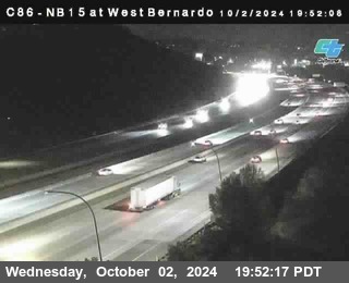 NB 15 at West Bernardo Dr./ Pomerdo