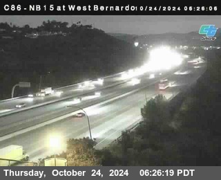 NB 15 at West Bernardo Dr./ Pomerdo