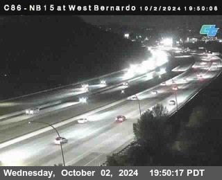 NB 15 at West Bernardo Dr./ Pomerdo