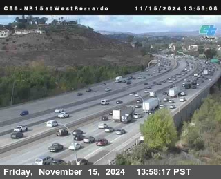 NB 15 at West Bernardo Dr./ Pomerdo