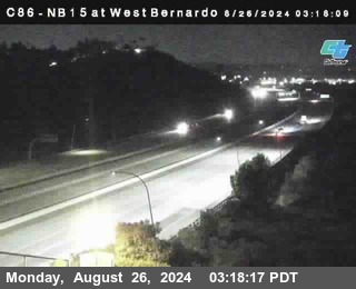 NB 15 at West Bernardo Dr./ Pomerdo