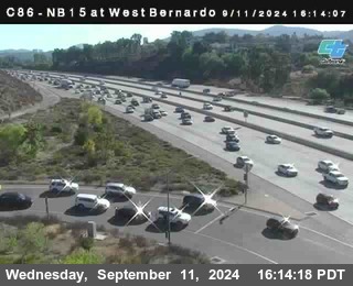 NB 15 at West Bernardo Dr./ Pomerdo