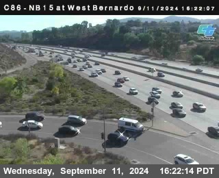 NB 15 at West Bernardo Dr./ Pomerdo