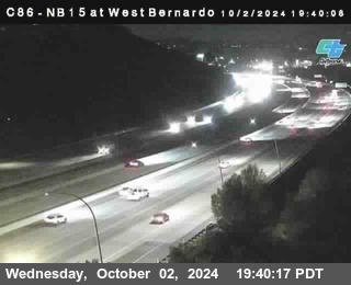 NB 15 at West Bernardo Dr./ Pomerdo