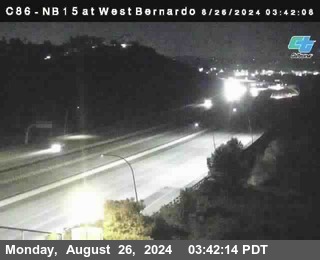 NB 15 at West Bernardo Dr./ Pomerdo