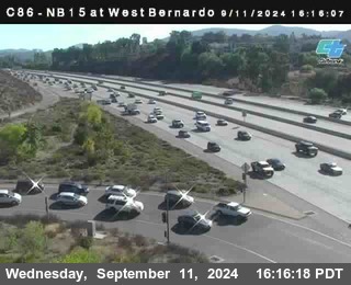 NB 15 at West Bernardo Dr./ Pomerdo