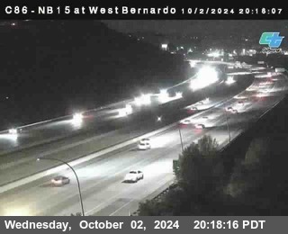 NB 15 at West Bernardo Dr./ Pomerdo