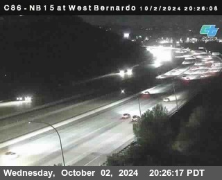 NB 15 at West Bernardo Dr./ Pomerdo