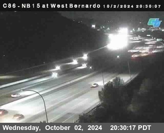 NB 15 at West Bernardo Dr./ Pomerdo