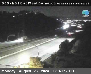 NB 15 at West Bernardo Dr./ Pomerdo