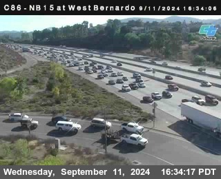 NB 15 at West Bernardo Dr./ Pomerdo