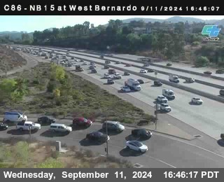 NB 15 at West Bernardo Dr./ Pomerdo