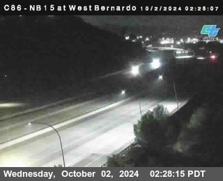 NB 15 at West Bernardo Dr./ Pomerdo