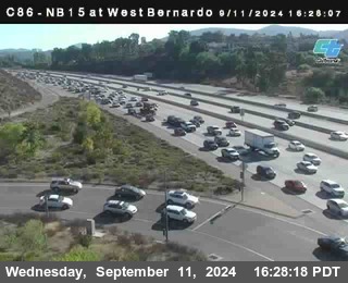 NB 15 at West Bernardo Dr./ Pomerdo