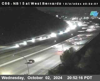 NB 15 at West Bernardo Dr./ Pomerdo