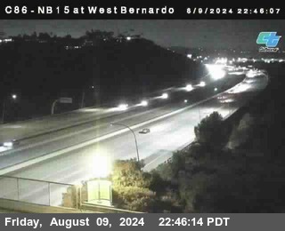 NB 15 at West Bernardo Dr./ Pomerdo