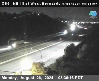 NB 15 at West Bernardo Dr./ Pomerdo