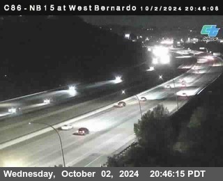 NB 15 at West Bernardo Dr./ Pomerdo