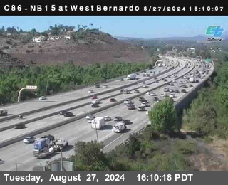 NB 15 at West Bernardo Dr./ Pomerdo