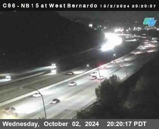 NB 15 at West Bernardo Dr./ Pomerdo