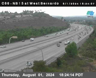 NB 15 at West Bernardo Dr./ Pomerdo