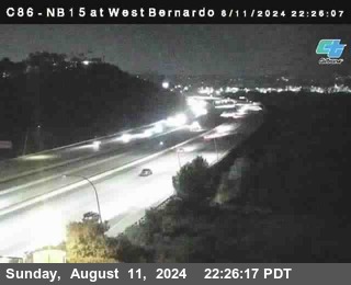 NB 15 at West Bernardo Dr./ Pomerdo