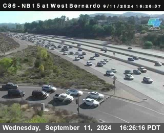 NB 15 at West Bernardo Dr./ Pomerdo