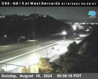 NB 15 at West Bernardo Dr./ Pomerdo